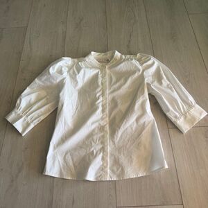 BISHOP + YOUNG cate embellish top size s